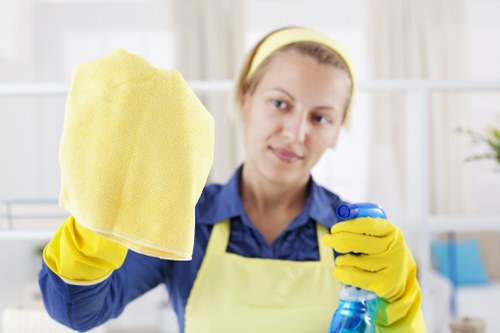 Professional end of tenancy cleaning in an N2 kitchen