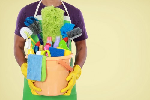 Professional carpet cleaning team maintaining a fresh carpet in N2