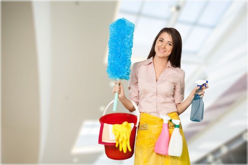 Local carpet cleaner working in a North London flat
