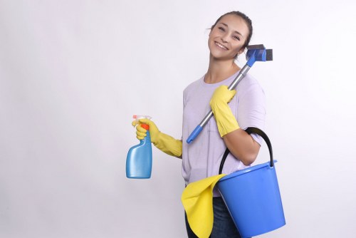 Office cleaning service for a business property in N2