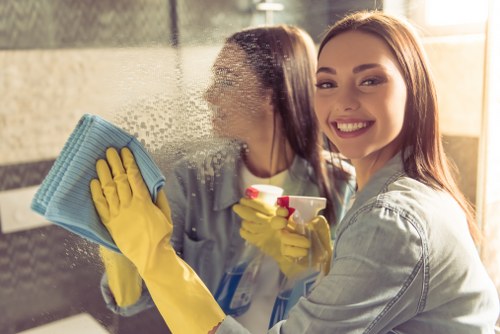 Local oven cleaning process for homes and flats in N2